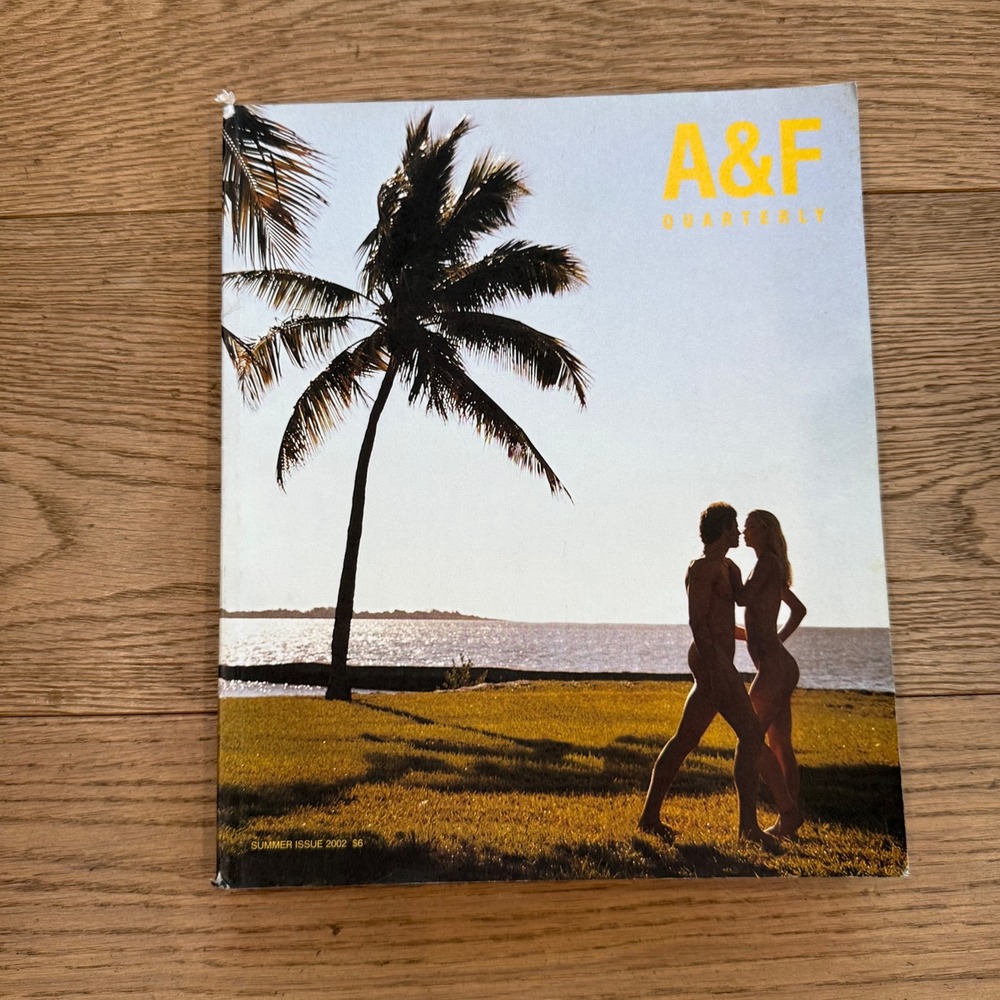 Abercrombie & Fitch A&F Quarterly Summer 2002 Bruce Weber Vintage Y2K Magazine